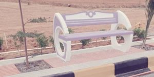 3 Seater Designer RCC Garden Bench