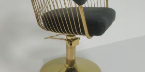 golden beauty parlour salon chairs