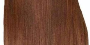 Natural Brown Adjustable Real Hair Wig