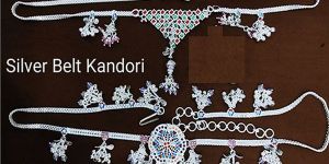 Ladies Designer Silver Kamarband