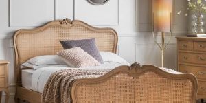 quick artsy wooden bed