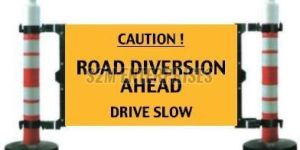 Warning Barricading Bollard