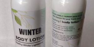 Winter Body Lotion Organic for Oily Skin