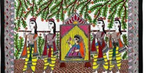 Bridal Doli Madhubani Paintings