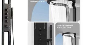 tornado acrylic shower panel