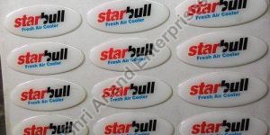 Epoxy Coated Dome Labels