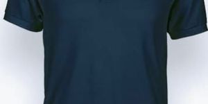 Mens Navy Blue Polo T Shirt