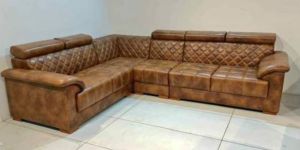 Leather Sofa Set