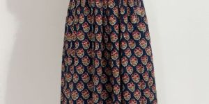 Cotton Hand Block Printed Dress