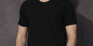 Mens Plain Round Neck T Shirt