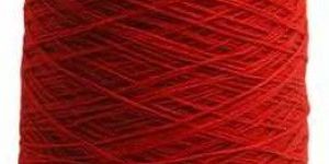 Red Dyed Cotton Yarn