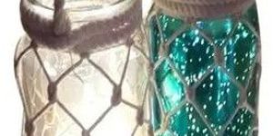 Tea Light Hanging Candle Jar Set
