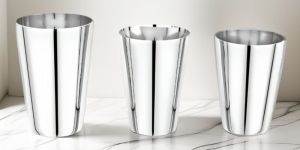 Stainless Steel Plain Glass