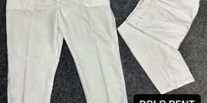 Mens Cotton Polo Pant