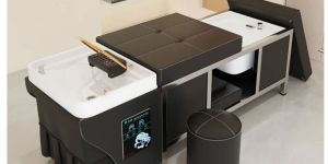 korean pedicure inbuilt shampoo bed