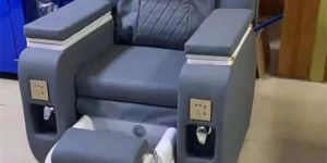 Pedicure Manicure Sofa Chairs with Jacuzzi Tub and Massager