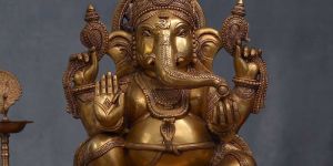 Brass Ganesh Statue