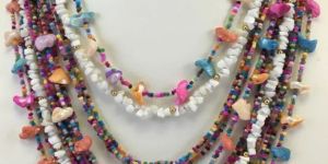NK 10853 Multicolor Beaded Necklace