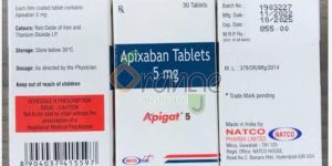 Apigat Apixaban 5mg Tablets