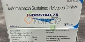 Indostar 75mg Indomethacin Sustained Released Tablets