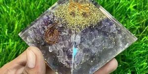 Amethyst Orgone Pyramid