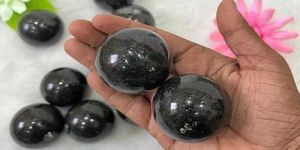 Natural Black Onyx Sphere for Healing