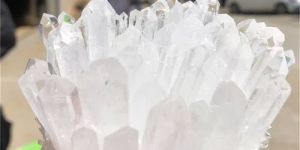 Natural Clear Quartz Crystal Cluster