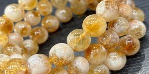 Yellow Citrine Stone Bracelet