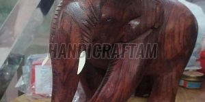 Wooden Handicraft Rosewood Elephant Statue