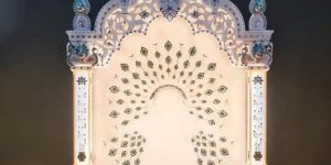 Designer White Marble Temple