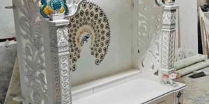 Handicraft White Marble Temple