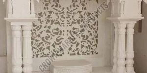 White Makrana Marble Palki Sahib