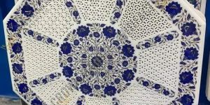 Inlay Hex Shape Marble Table Top