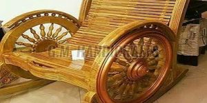 Modern Wooden King Rocking Chair