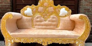 Golden Wedding Sofa Couch