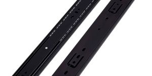 10 inch 40 mm black telescopic channel