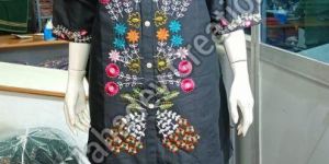 Female Festive Wear Floral Kurta Set