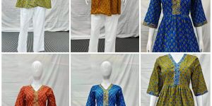 Pure Cotton Round Kurtis