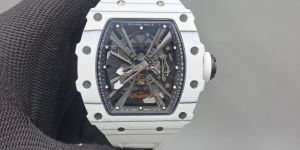 Richard Mille Rm 12-01 Tourbillon Full White Swiss Automatic Eta Watch