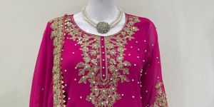 Ladies Kurti Palazzo Set