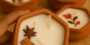 Terracotta Soy Wax Scented Candle