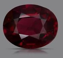 3 02 carat myanmar pigeon red ruby gemstone