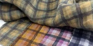 Checked Shirting Fabric
