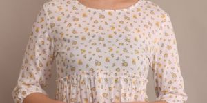 Ladies Printed Frock Top