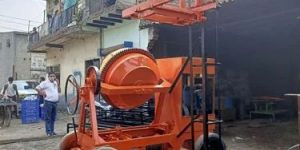 Concrete Mixer Machine With Lift