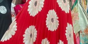 Flower Printed Ladies Delta Gown