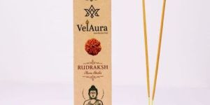 VelAura Rudraksh Floral Incense Sticks Kraft Box