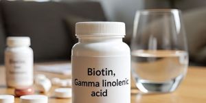 Biotin Gamma Linolenic Acid with Vitamin Tablet