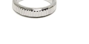 Vertical Groove Design Cutting Band Ring