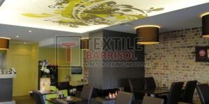 Textile Cafe Stretch Ceiling